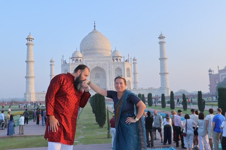From Delhi Taj Mahal Sunrise Private Tour - Photo 1 of 16