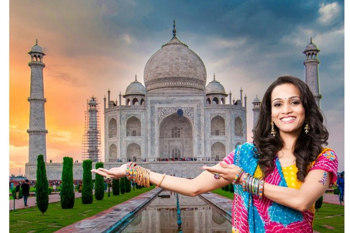 From Delhi: Overnight Taj Mahal Sunrise and Sunset Tour - Photo 1 of 16