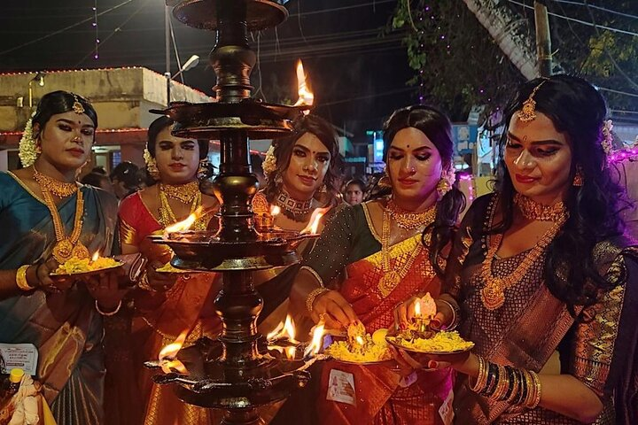 Men Cross Dressed as women