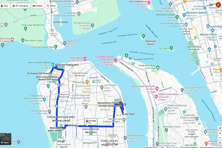 Hire a licensed guide for Cochin sightseeing with own transport - Photo 1 of 5