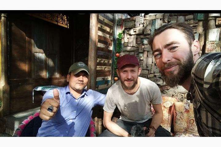 Your driver and guide Mr. Imran with his guests