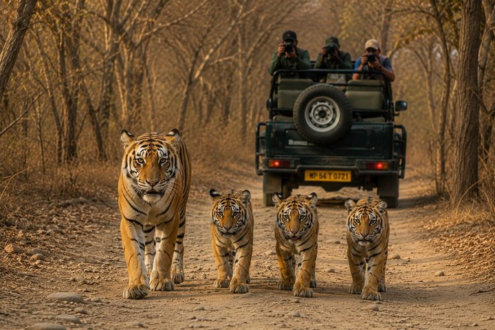 Ranthambore Wildlife Safari Day Trip from Jaipur - Photo 1 of 9
