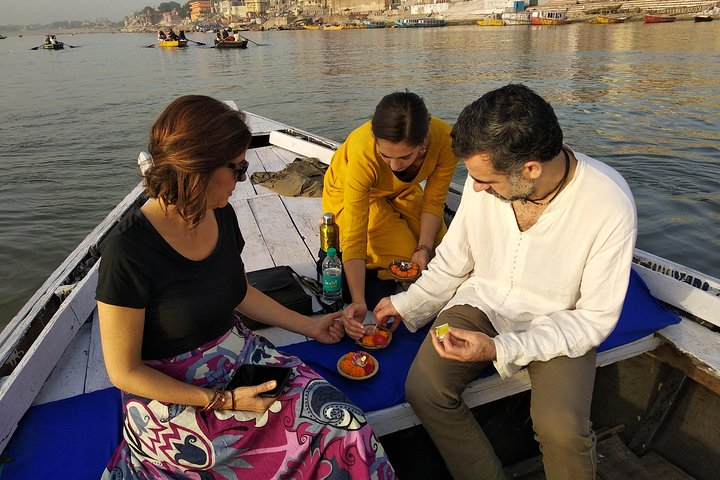 Morning boat and old city tour with official tour guide in varanasi - Photo 1 of 6