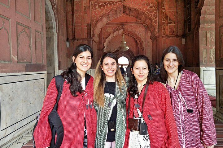 Inside a Mughal monument