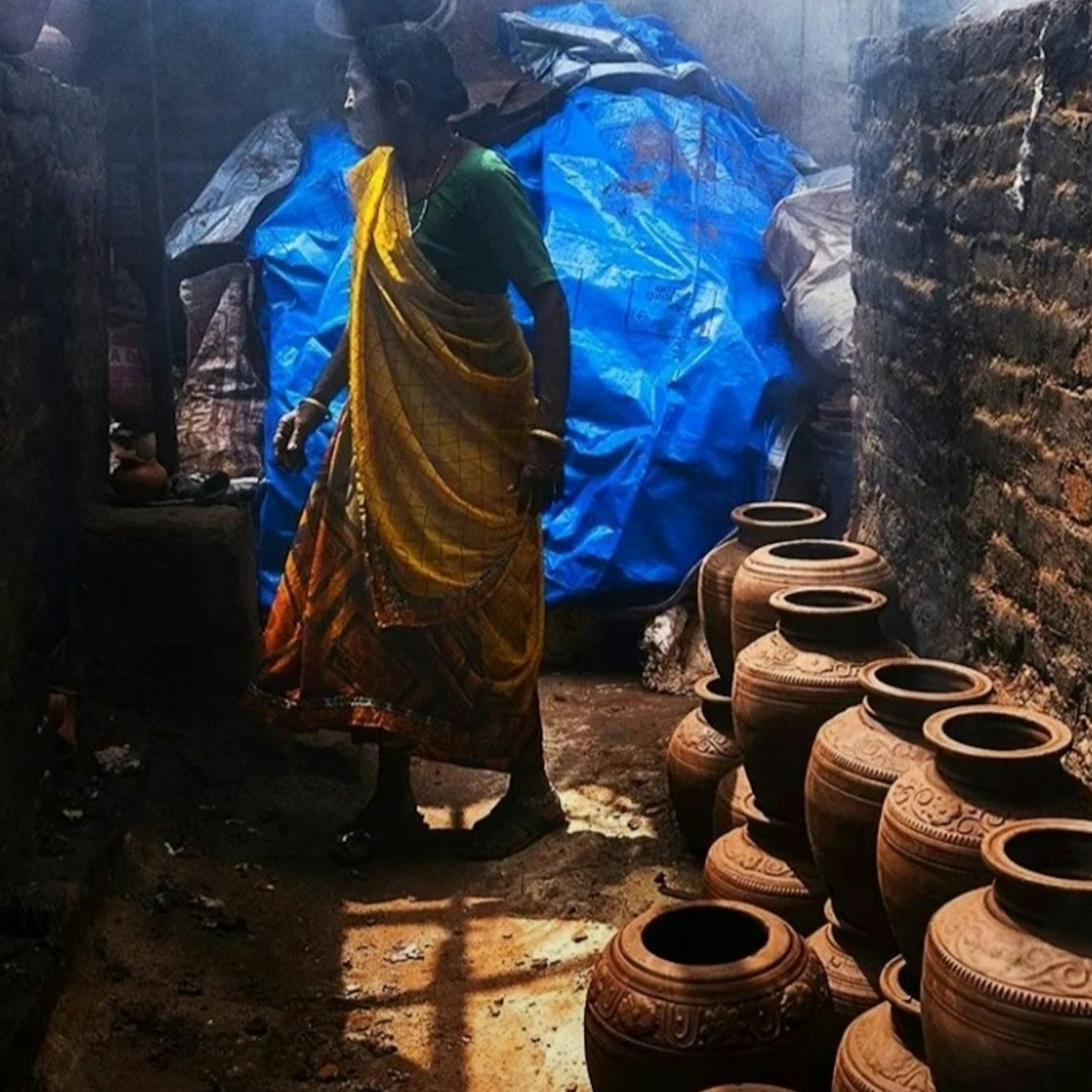 Mumbai: Elephanta Caves & Dharavi Slum Guided Tour + Roundtrip Transfer - Photo 1 of 3