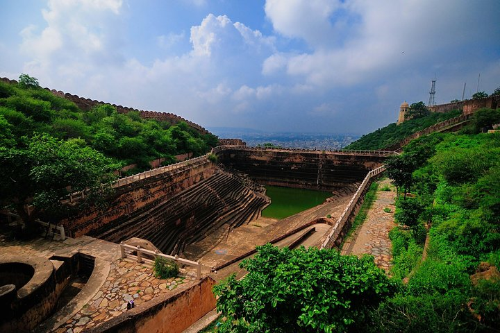 View of Nahargarh Stepwell