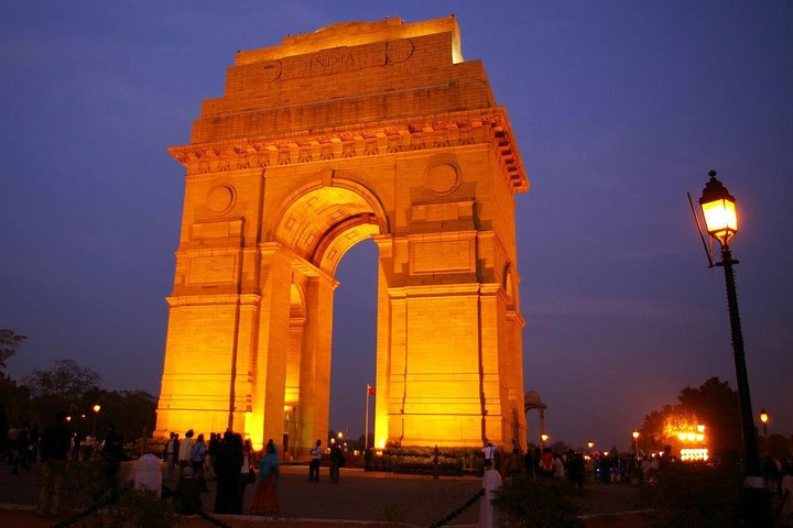 India Gate at Night View