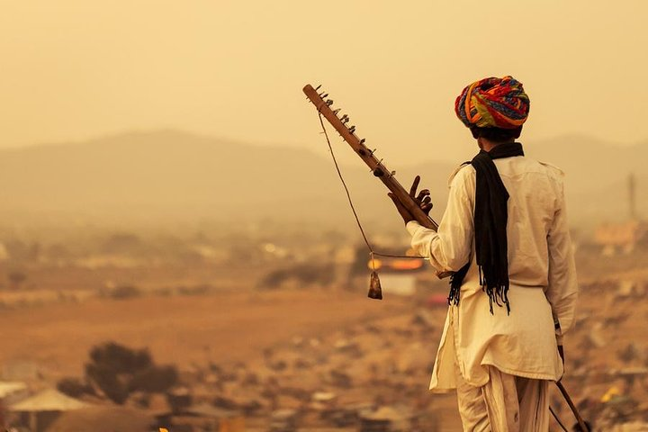 Traditional Man in Pushkar