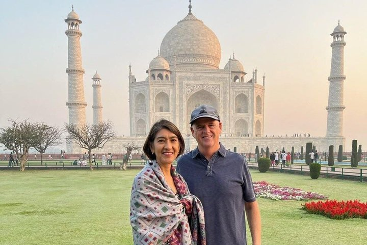 Private 2-Day Tour to The Taj Mahal and Agra with Both Side Commercial Flights - Photo 1 of 8
