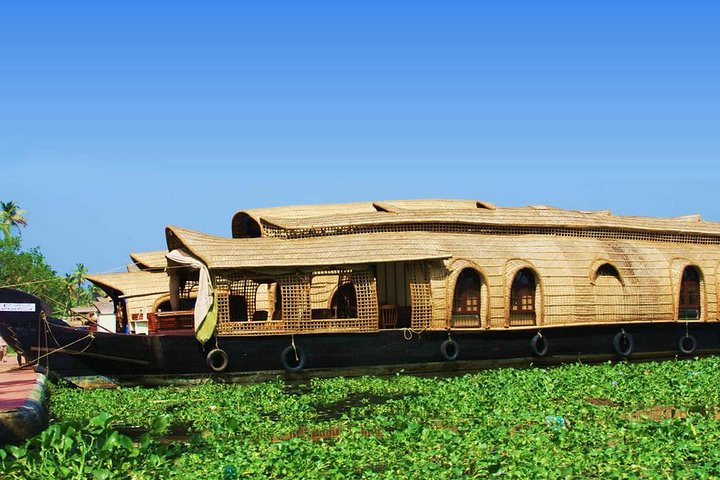 A Houseboat in Aleppey