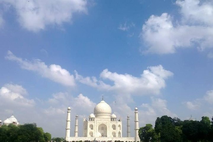 Taj Mahal in morning
