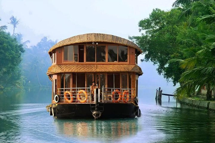 Houseboat in Kerala backwaters