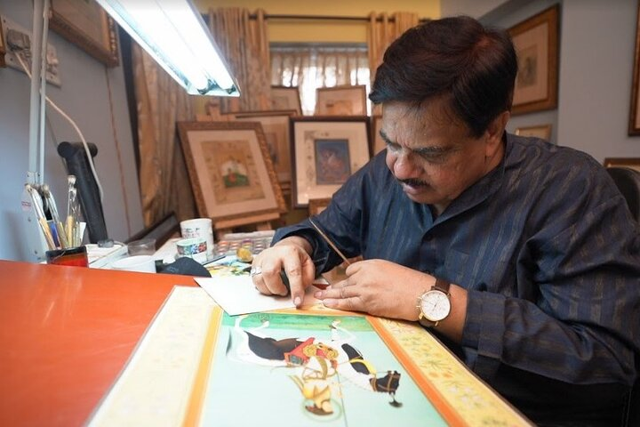 Private Miniature Painting Workshop in Jaipur with Master Artist - Photo 1 of 4