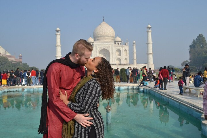 Taj Mahal Agra Fort Baby Taj Day Trip from Delhi - Photo 1 of 12