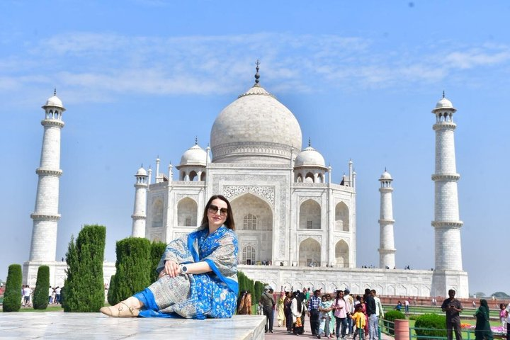 Private Taj Mahal Sunrise Tour from Delhi - Photo 1 of 18