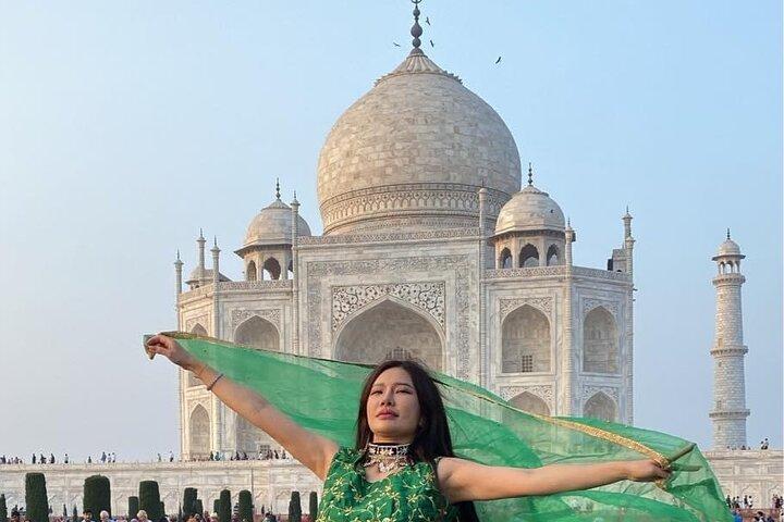 Delhi: Taj Mahal & Agra Day Tour by Superfast Train All Inclusive - Photo 1 of 18