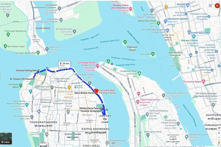 St Francis Church+Chinese Nets+Dutch Palace+Synagogue=Cochin Walk - Photo 1 of 25