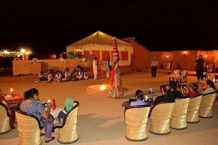 Sunset Camel Safari in Jaisalmer Sand Dunes & Dinner with Cultural Program  - Photo 1 of 6