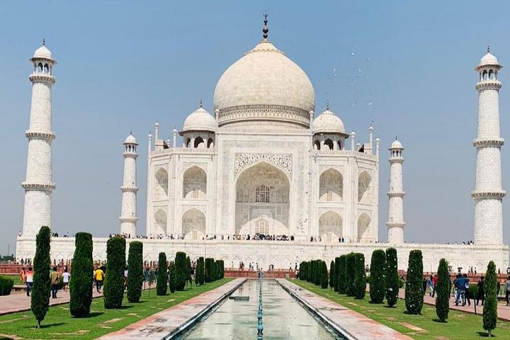 The Iconic Taj Mahal.
