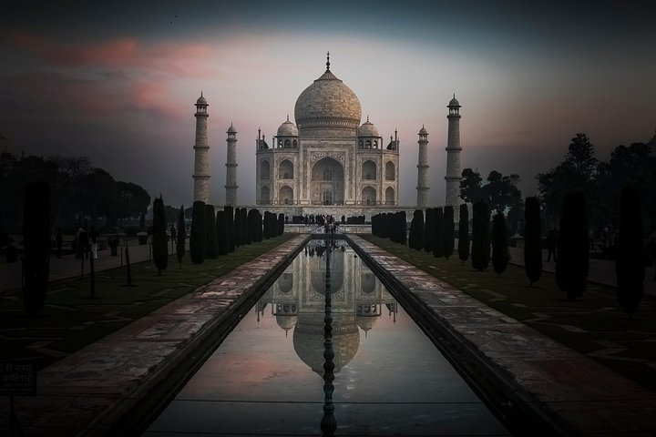 Taj Mahal in sunise