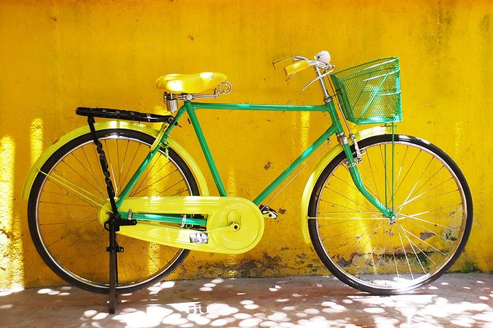our vintage designed bicycle for Pondy cycle tour