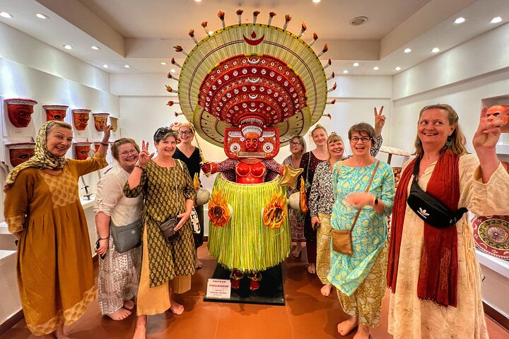 Guests on Theyyam Tour