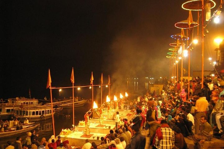 Varanasi: Boat Ride, Ghat Walk & Aarti Ceremony Tour - Photo 1 of 12