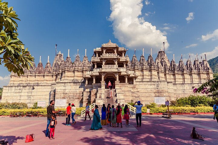 Out Side Part of Ranakpur Temple.