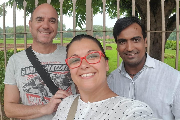 Myself with guest from Italy..