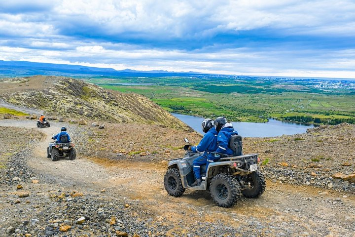 1 hour ATV Mountain Peak adventure with transfer from Reykjavik - Photo 1 of 21
