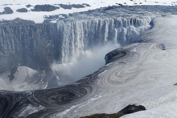 Arctic Fox Travel Dettifoss lake Mývatn winter private super jeep tour - Photo 1 of 8