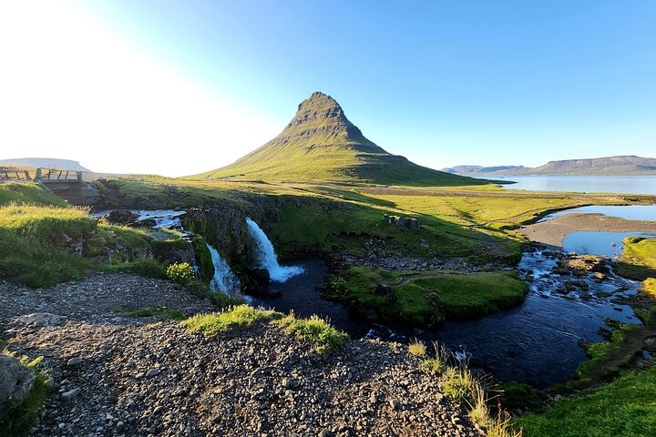 The Majestic Kirkjufell Mountain and Kirkjufellfoss Waterfall