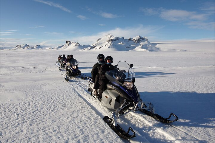 Snowmobiling on Langjokull Glacier and Secret Lagoon Tour  - Photo 1 of 14