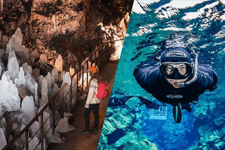 Silfra Snorkeling & Lava Tunnel Combo Tour - Photo 1 of 20