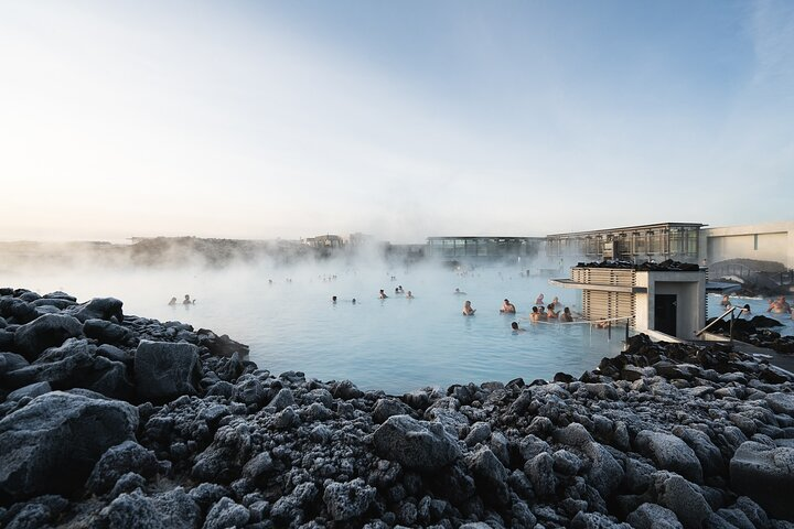 Relaxing in the Blue Lagoon