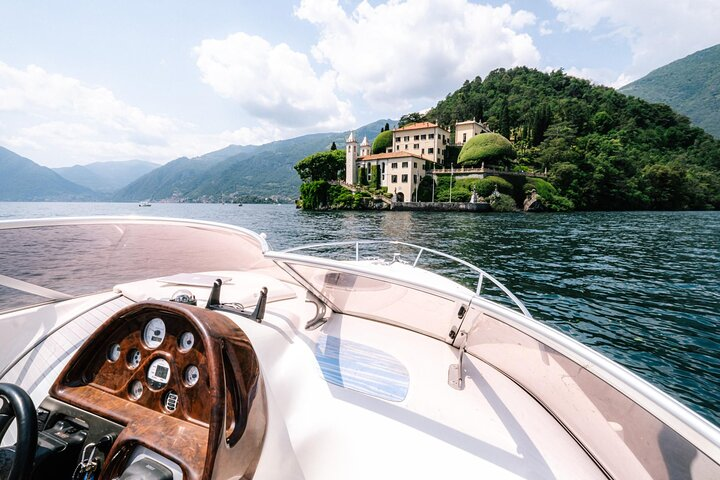 1 Hour Private Cruise on Lake Como Motoscafo Cranchi - Photo 1 of 9