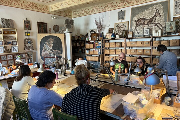 3 Hours Mosaic Workshop in Trastevere - Photo 1 of 6