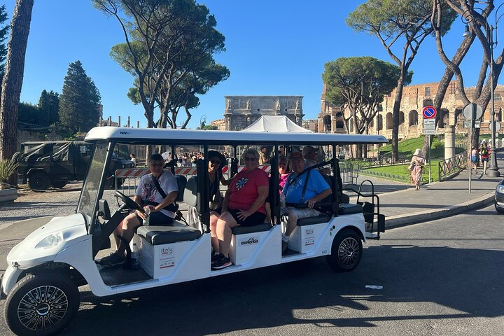 Rome Golf Cart Tour: Catacombs, Ancient Ruins & Iconic Landmarks  - Photo 1 of 17