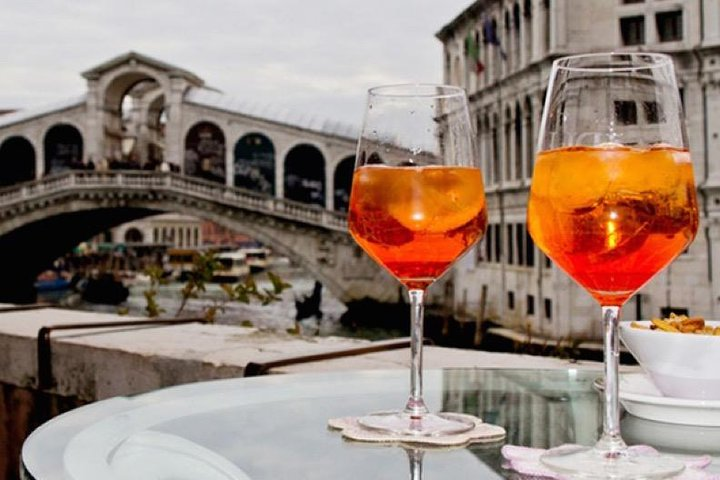 Venice - aperitif near Rialto bridge