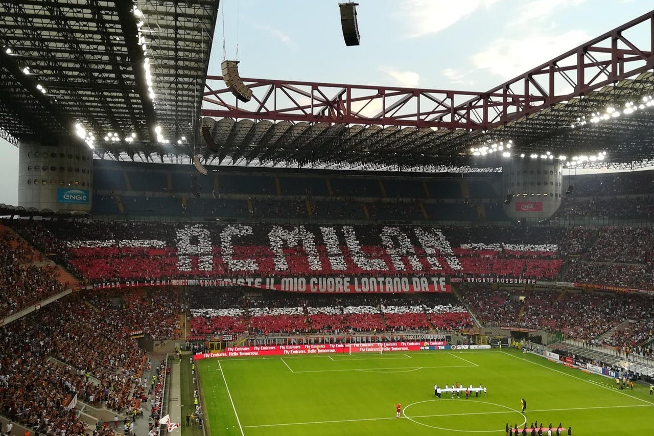 AC Milan Football Match - Photo 1 of 3
