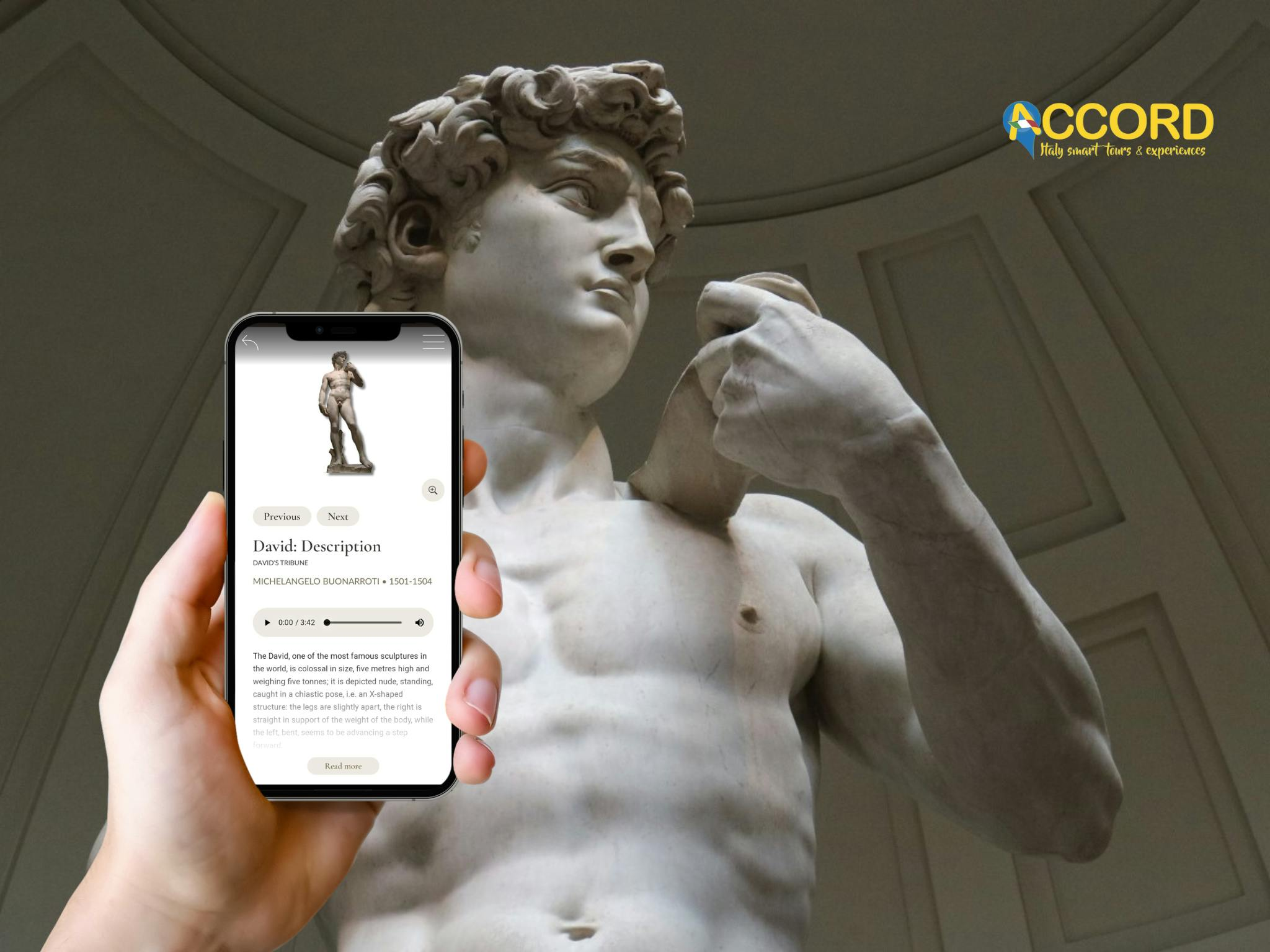 Accademia Gallery: Entry Ticket + Audio Guide - Photo 1 of 4