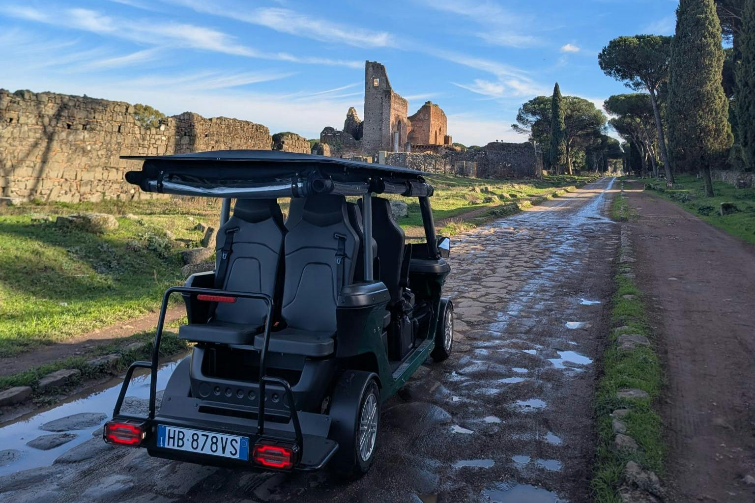 Appian Way: Shared Golf Cart Guided Tour - Photo 1 of 8