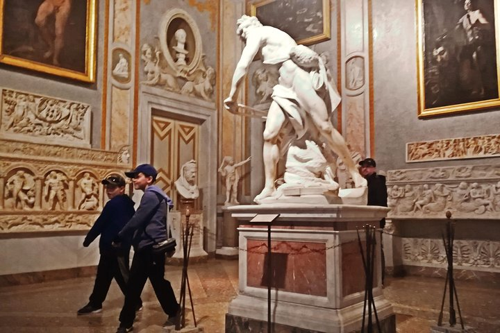 David and the Kids in the Borghese
