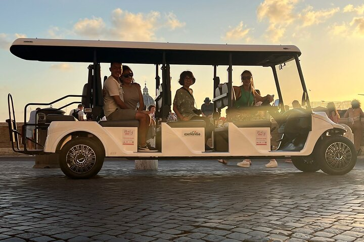 Explore Rome in Style: Guided Golf-Cart Tour - Photo 1 of 15