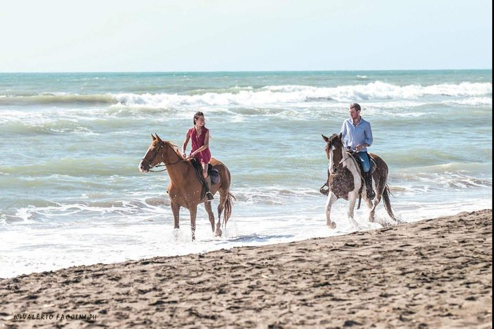 Rome: Horseback Riding on the Beach with aperitif  - Photo 1 of 13