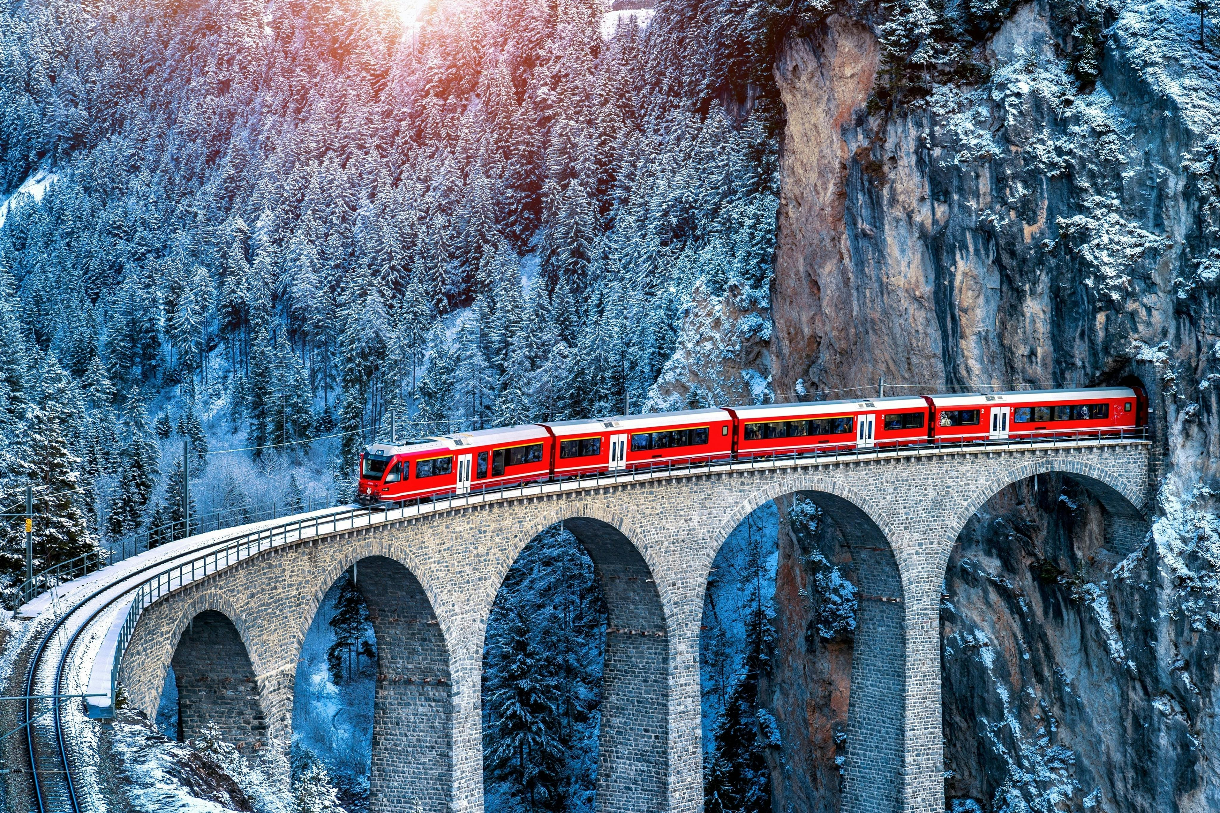 Bernina Red Train Experience from Milan - Photo 1 of 12