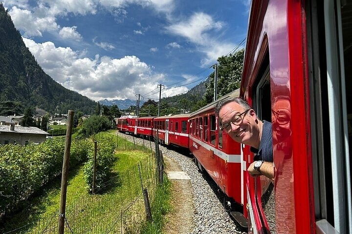 Small-Group Bernina Red Train & Swiss Alps Day Trip from Milan - Photo 1 of 25