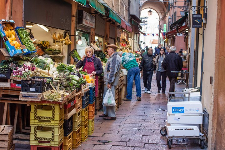 Bologna vegetable market