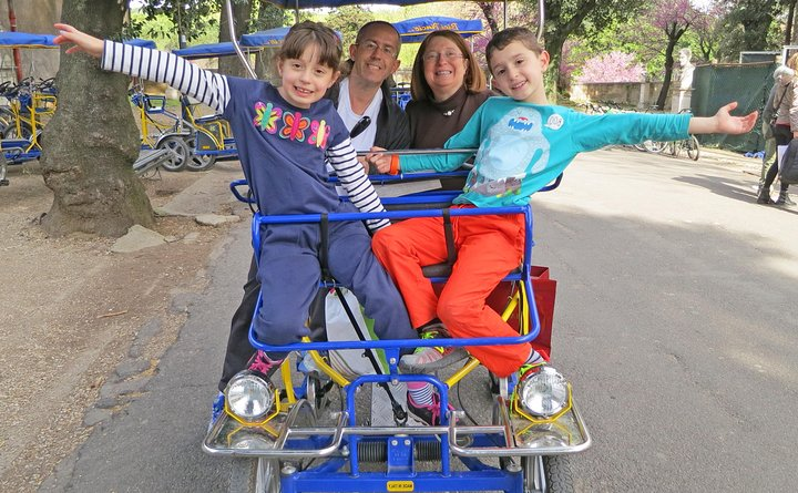 Family in the Borghese Park