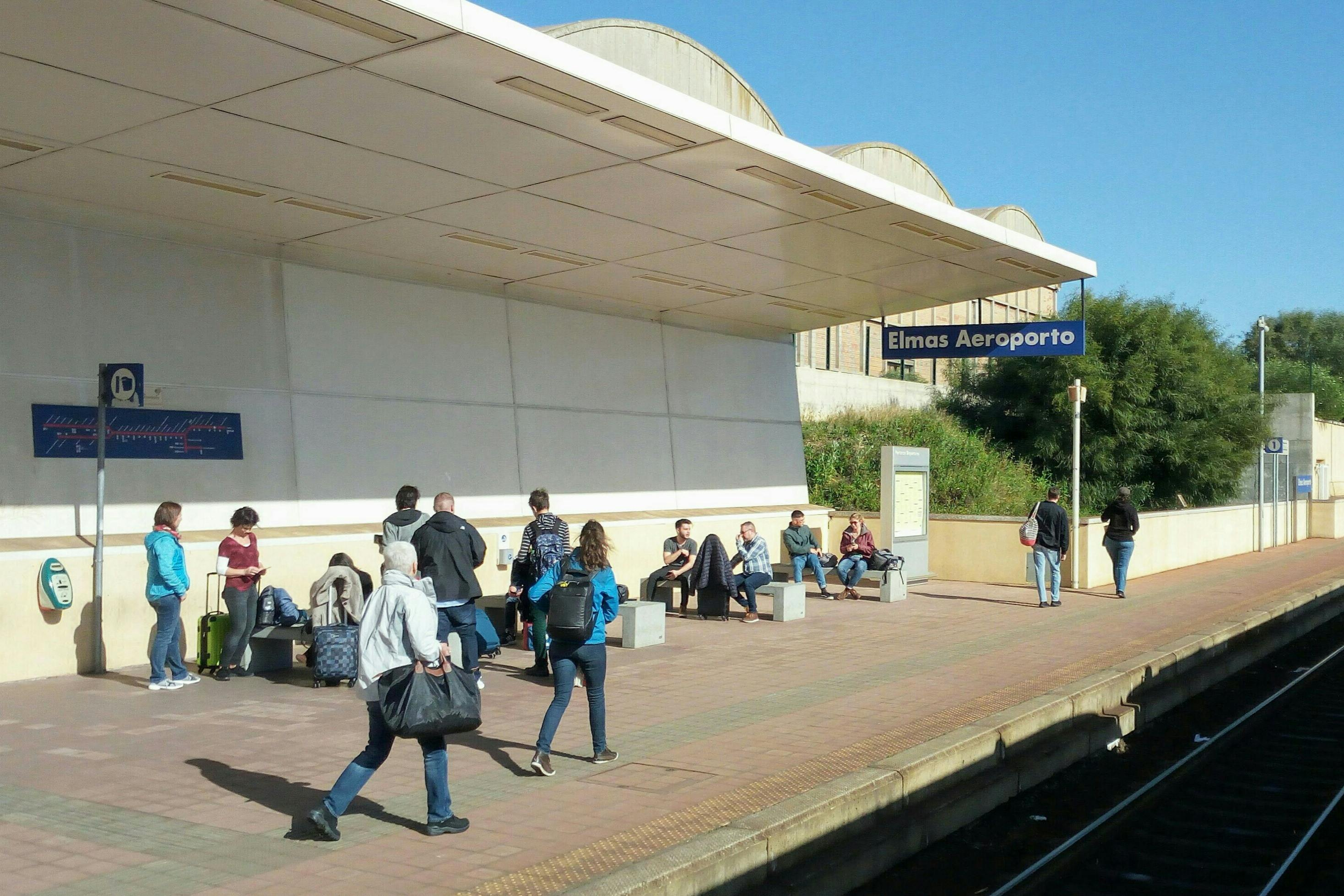 Cagliari: One-Way Train Transfer from Elmas Airport to Cagliari Station - Photo 1 of 6